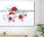 Glasbild Strawberrybad in 120 x 80 cm | Glas Star