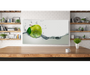 Glasbild Green Apple in 90 x 60 cm | Glas Star