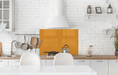 Küchenrückwand Orange RAL 1006 6mm in 90 x 60 cm | Glas Star