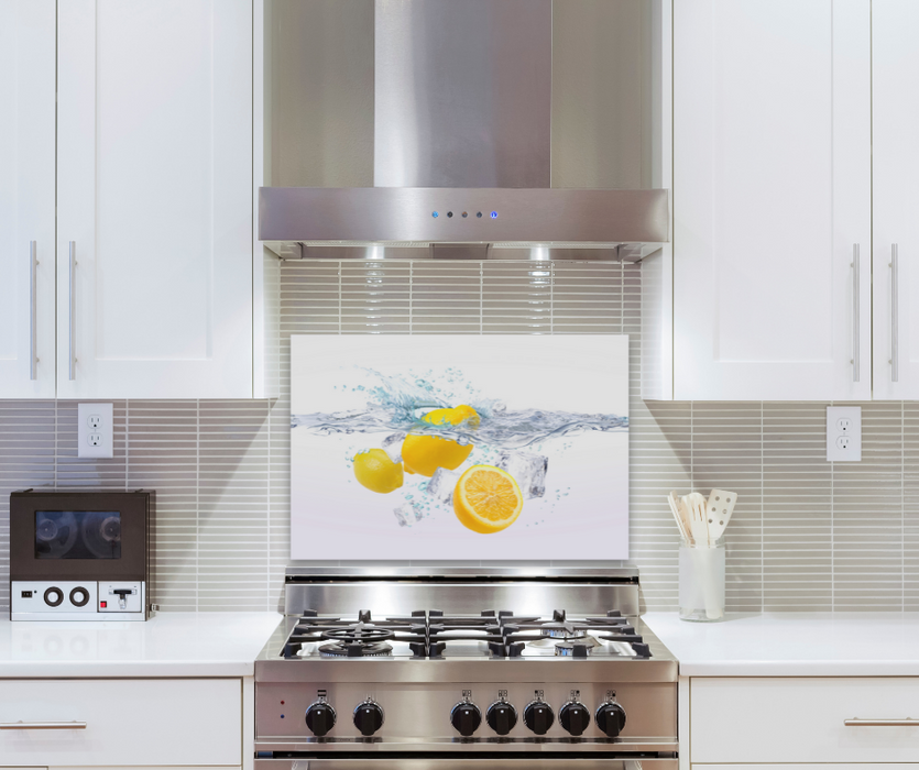 Küchenrückwand Motiv Citrusbad 6mm in 90 x 60 cm | Glas Star